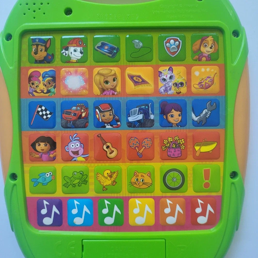My First Smart Pad Nickelodeon Learning Tablet Alphabet Numbers